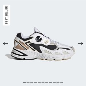 Adidas Astir - White/Black/Cream US 7
